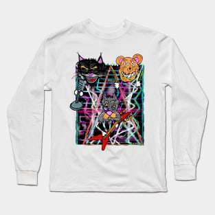 I wanna mjau Long Sleeve T-Shirt